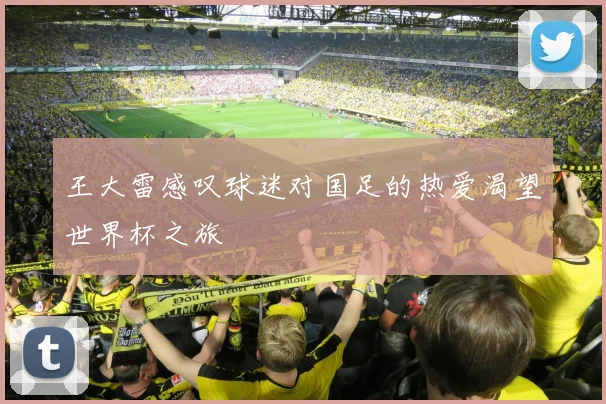 王大雷感叹球迷对国足的热爱渴望世界杯之旅